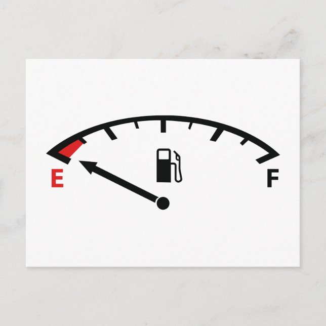 Leer laufen postkarte (Vorderseite)