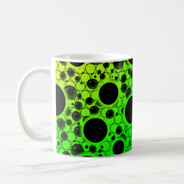 Leerblasen - Rainbow-OYGBP Kaffeetasse (Links)