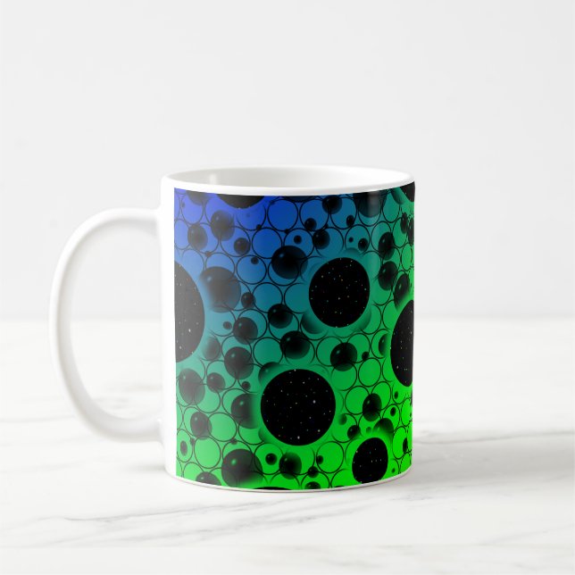 Leerblasen - Rainbow PBGYO Kaffeetasse (Links)
