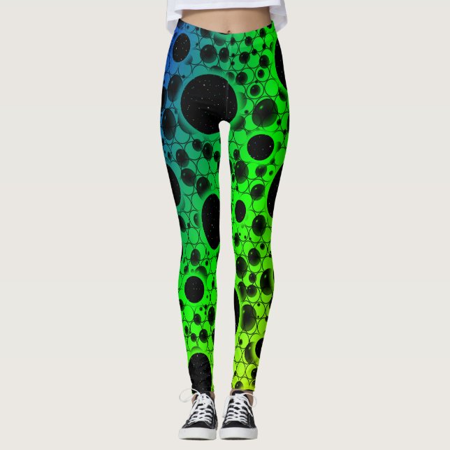 Leerblasen - Rainbow PBGYO Leggings (Vorderseite)