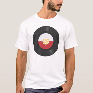 Leere "45" Schallplatte T-Shirt