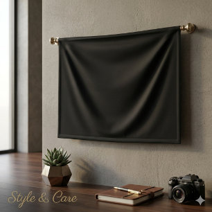 Leere 4'x6' Banner mit schwarzem Hintergrund