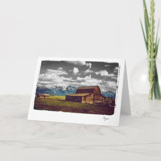 leere Anlassphotographie Karte