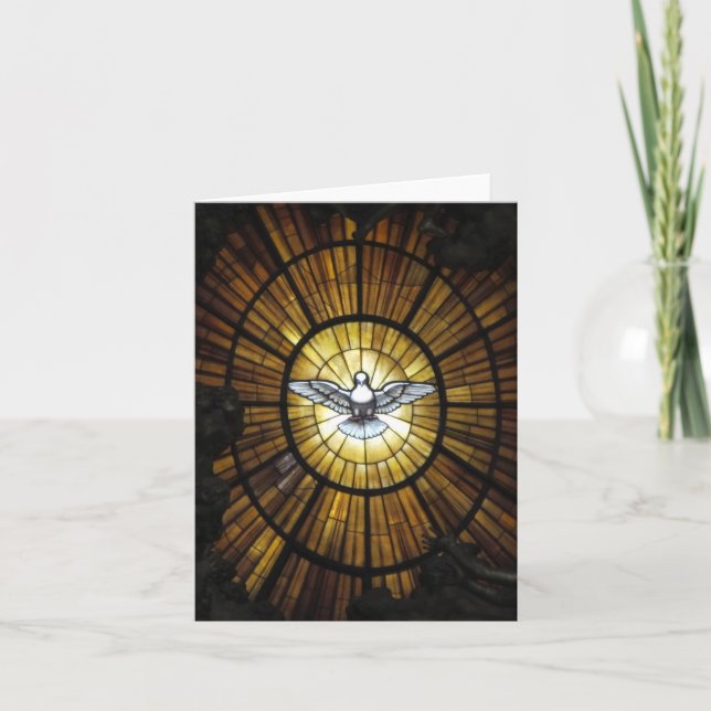 Leere Anmerkungs-Karte--Taube Karte (Vorderseite)