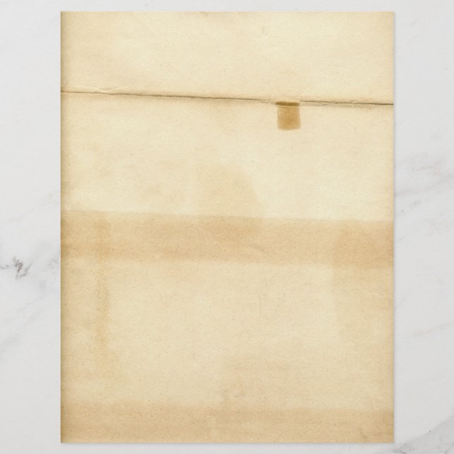 Leere antique gestresstes Papier (Vorderseite)