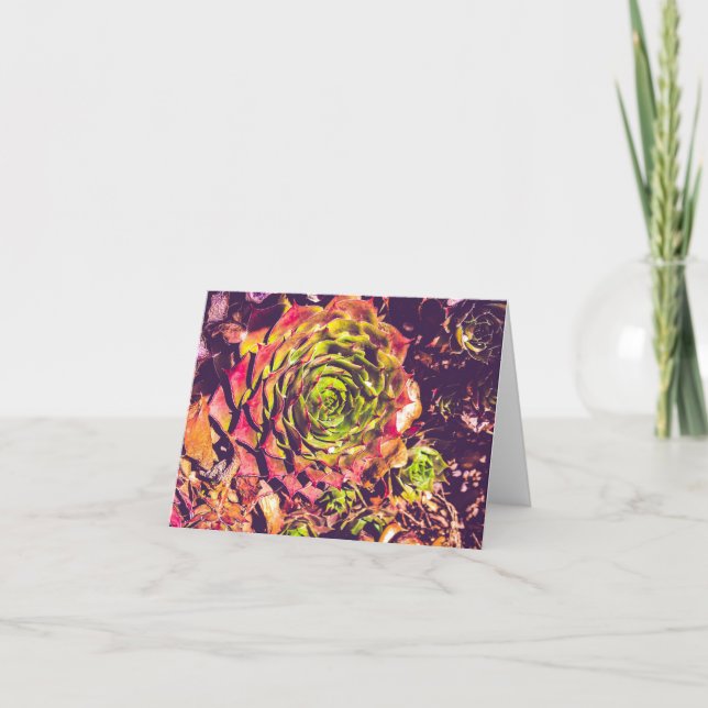 leere Begrüßungskarte Karte (Vorderseite)