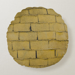 Leere Betonmauer Rundes Kissen