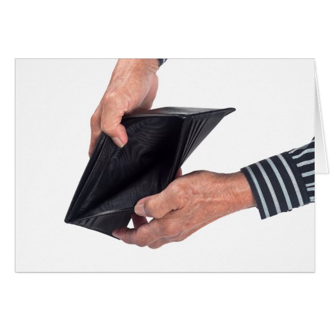 Leere Brieftasche (Vorderseite (Horizontal))