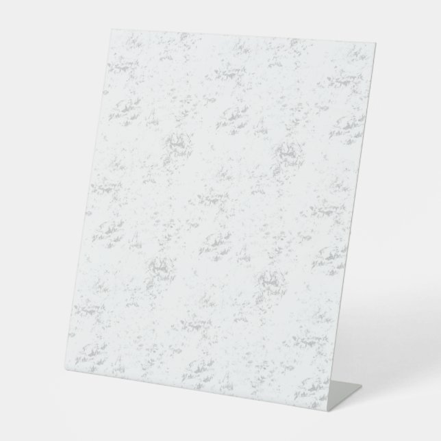 Leere Design Achtzehn Sockelschild (Vorderseite)