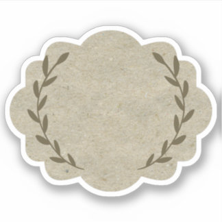 Leere, elegante Spice jar Labels Aufkleber
