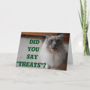 Leere Gruß-Karte Karte