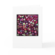 Leere Grußkarte, Foto vorne