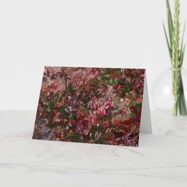 Leere Grußkarten Karte (Vorderseite)