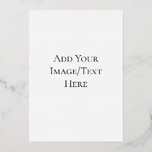 Leere Hochzeitsvorlagen Elegant Anpassbar Folieneinladung