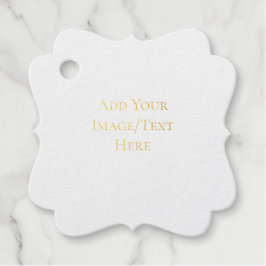 Leere Hochzeitsvorlagen | Elegant Anpassbar Geschenkanhänger