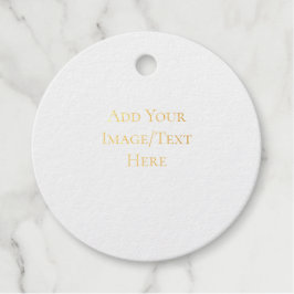Leere Hochzeitsvorlagen | Elegant Anpassbar Geschenkanhänger