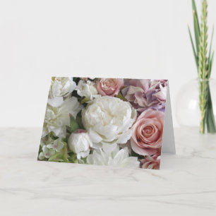 Leere Innenseite Hübsches Blumenrosa Elegant gekla
