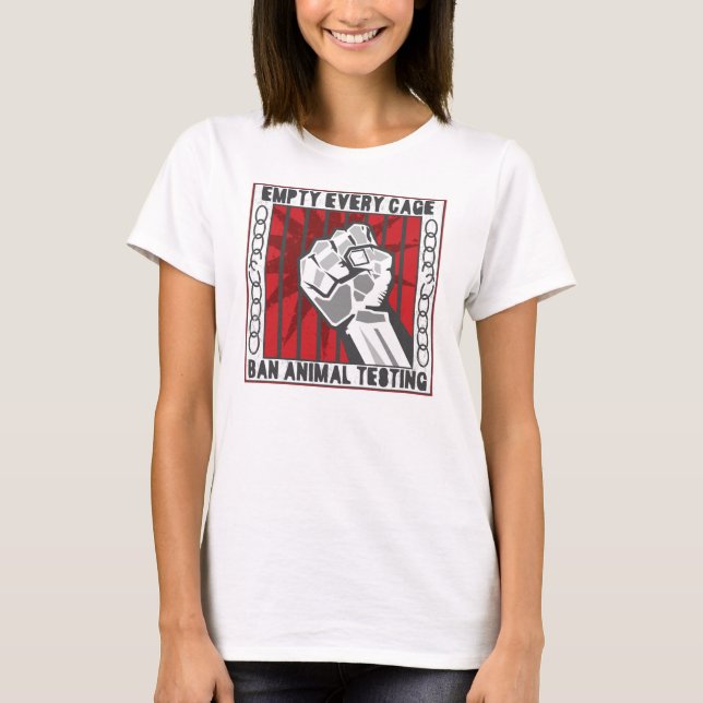 Leere jeden Käfig T-Shirt (Vorderseite)
