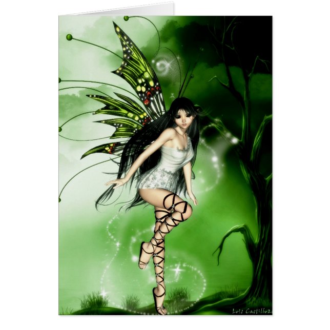 Leere Karte der Feen-Magie-II (Vorne)