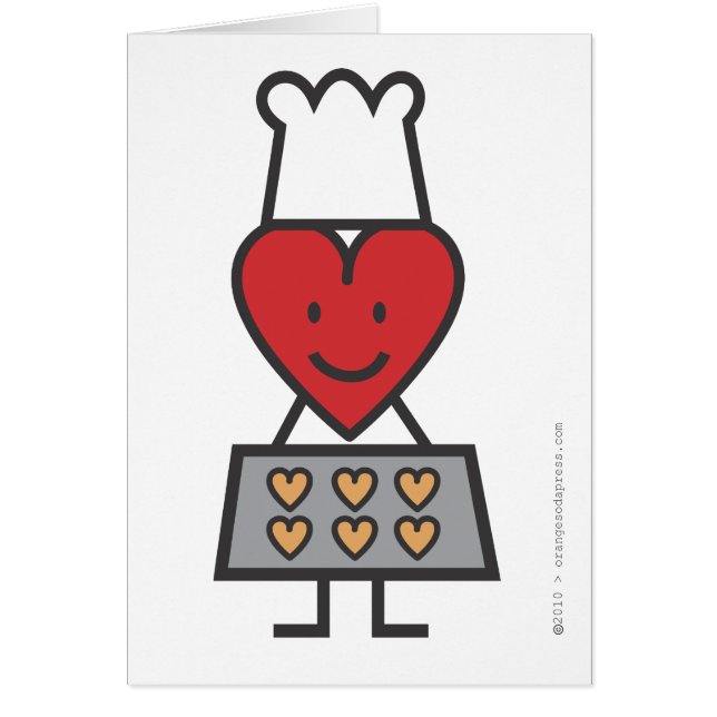 Leere Karte Herr-Heart (Vorne)