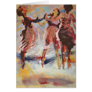 Leere Karte "jubeln "