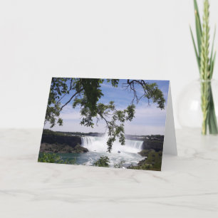 Leere Karte Niagara Falls Kanada