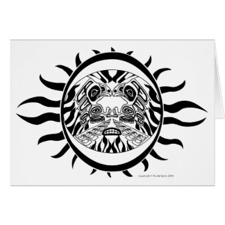 Leere Karte Thunderbird-Mannes