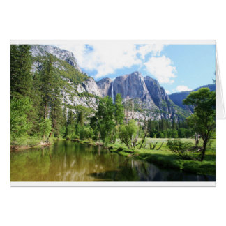 Leere Karte Yosemite-Tales