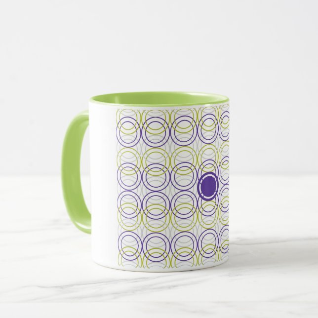 Leere Kreise Tasse (Vorderseite Links)