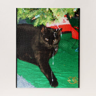 LEERE KRISTMAS AUS DER KATZE PUZZLE