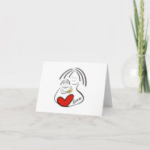 Leere Mutter und Kind