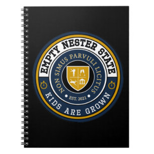 Leere Nester Staat - Kinder werden angebaut - Jour Notizblock