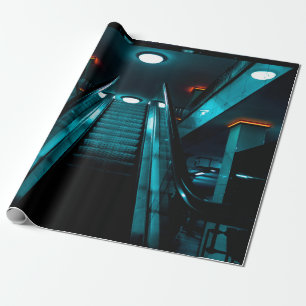 LEERE ROLLtreppe Geschenkpapier