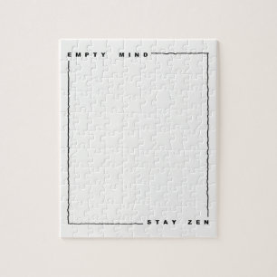 Leere Seele bleibe Puzzle