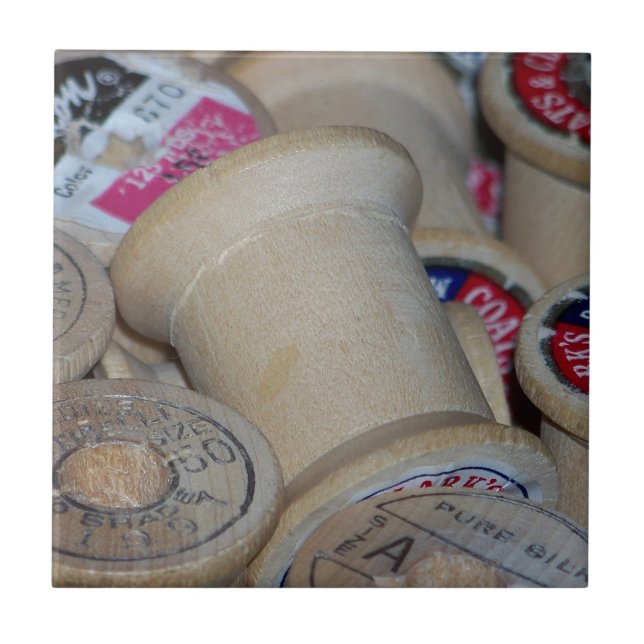 Leere Spulen Fliese (Vorderseite)