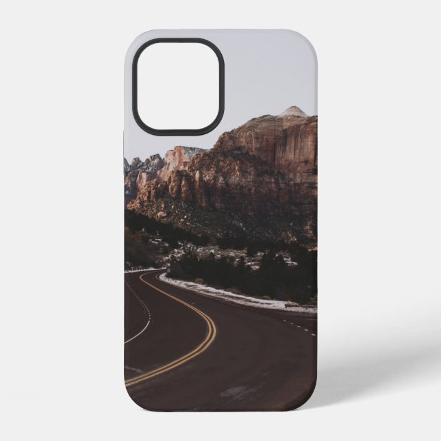 LEERE STRASSE iPhone HÜLLE (Rückseite)