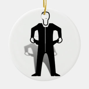 Leere Taschen Keramikornament