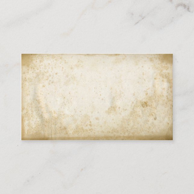 Leere Vintage Papierstapel Visitenkarte (Vorderseite)