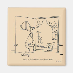 Leere Vogel-Zufuhr 2 Magnet