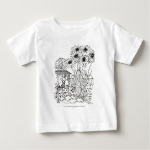 Leere Vogel-Zufuhr Baby T-shirt