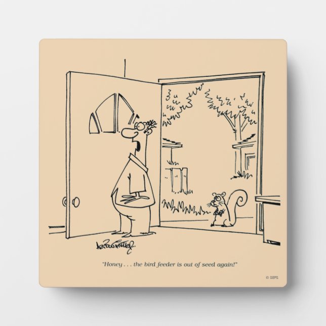 Leere Vogelzuführung 2 Fotoplatte (Vorderseite)