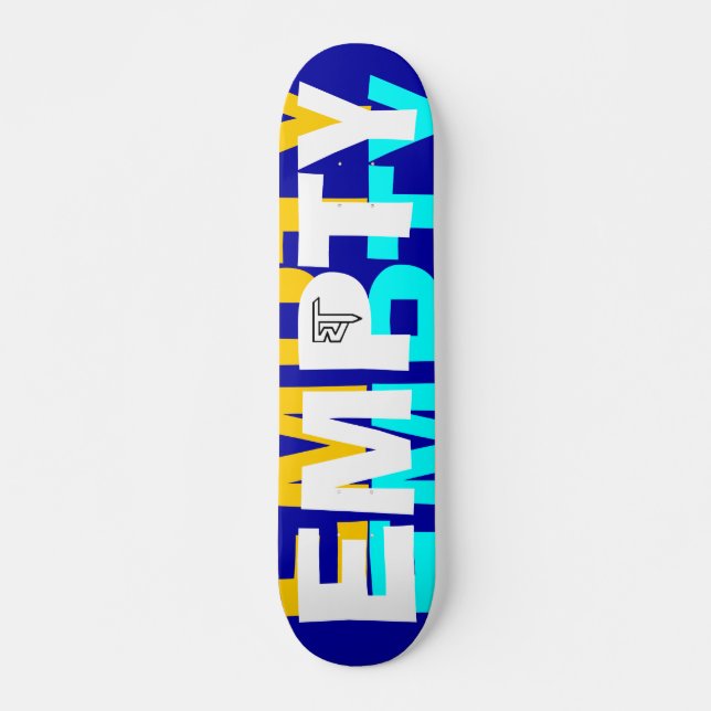 Leere Vortex Deck Steezy Edition Skateboard (Vorne)