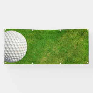 leere Zeit T-Stück des Golfs Banner