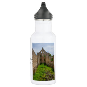Leere Zimmer Ruinen Edelstahl Wasserflasche