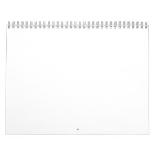 Leerer Kalender 2020 - Weißes Muster