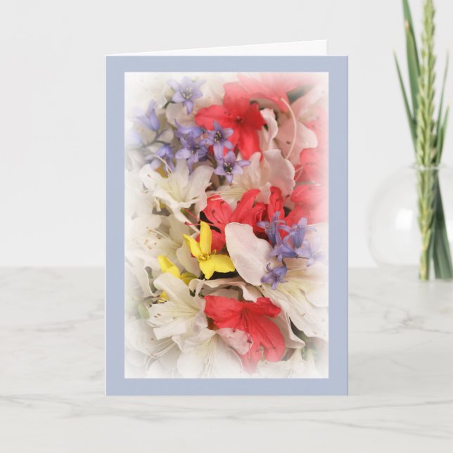 Leerer Standard (5" x 7"), weiße Standardumschläge Karte (Vorderseite)