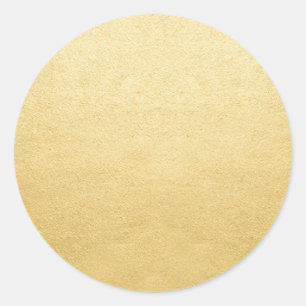 Leerer Vorlage Gold Glanz Fügen Sie beliebigen Tex Runder Aufkleber