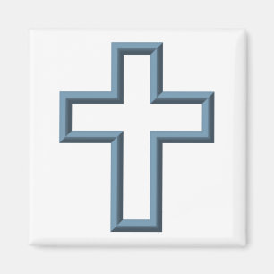 Leeres Kreuz Magnet
