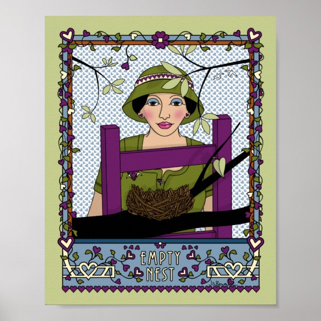 Leeres Nest_A_8x10-Poster Poster (Vorne)