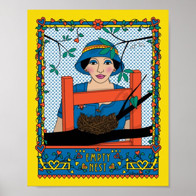 Leeres Nest_B_8x10-Poster Poster (Vorne)